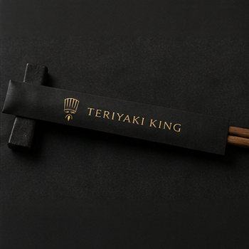Teriyaki King chopstick sleeve
