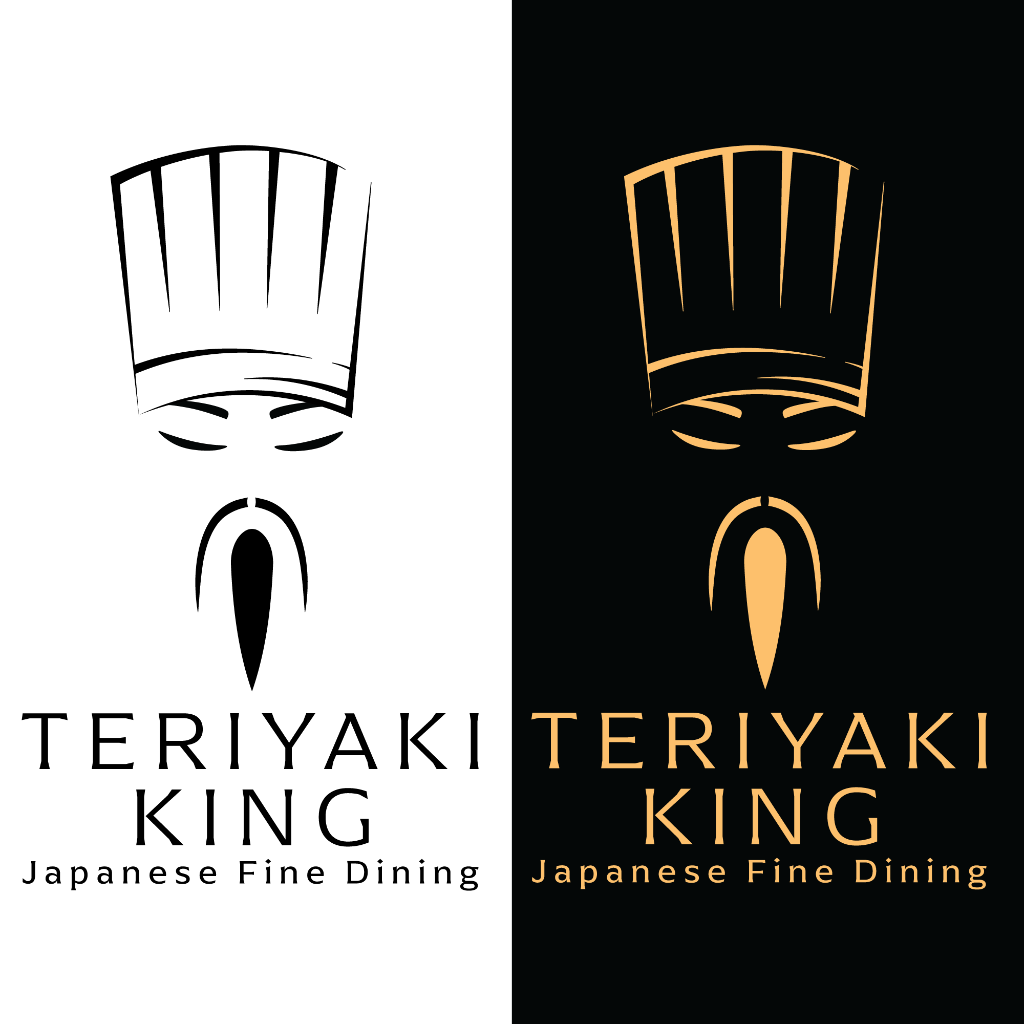 Teriyaki King logo design